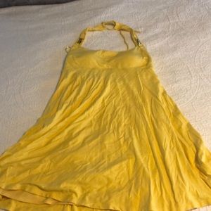 Cache Yellow skater dress